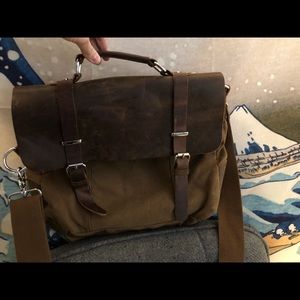Vintage messenger bag